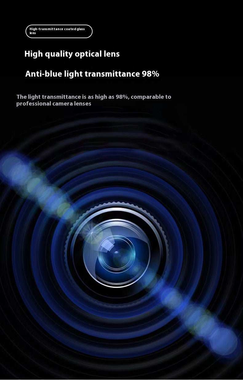 High quality optical lens with 98% anti-blue light transmittance for projection smart phone projector