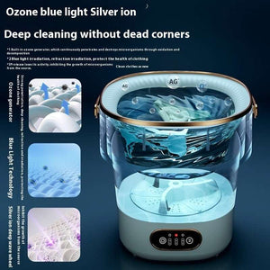 Mini Wasmachine – Compact & Draagbaar0Zenova