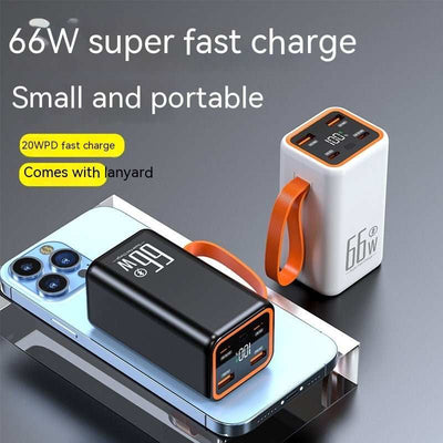 PD 66W Snellader Powerbank – 20.000 mAhZenova